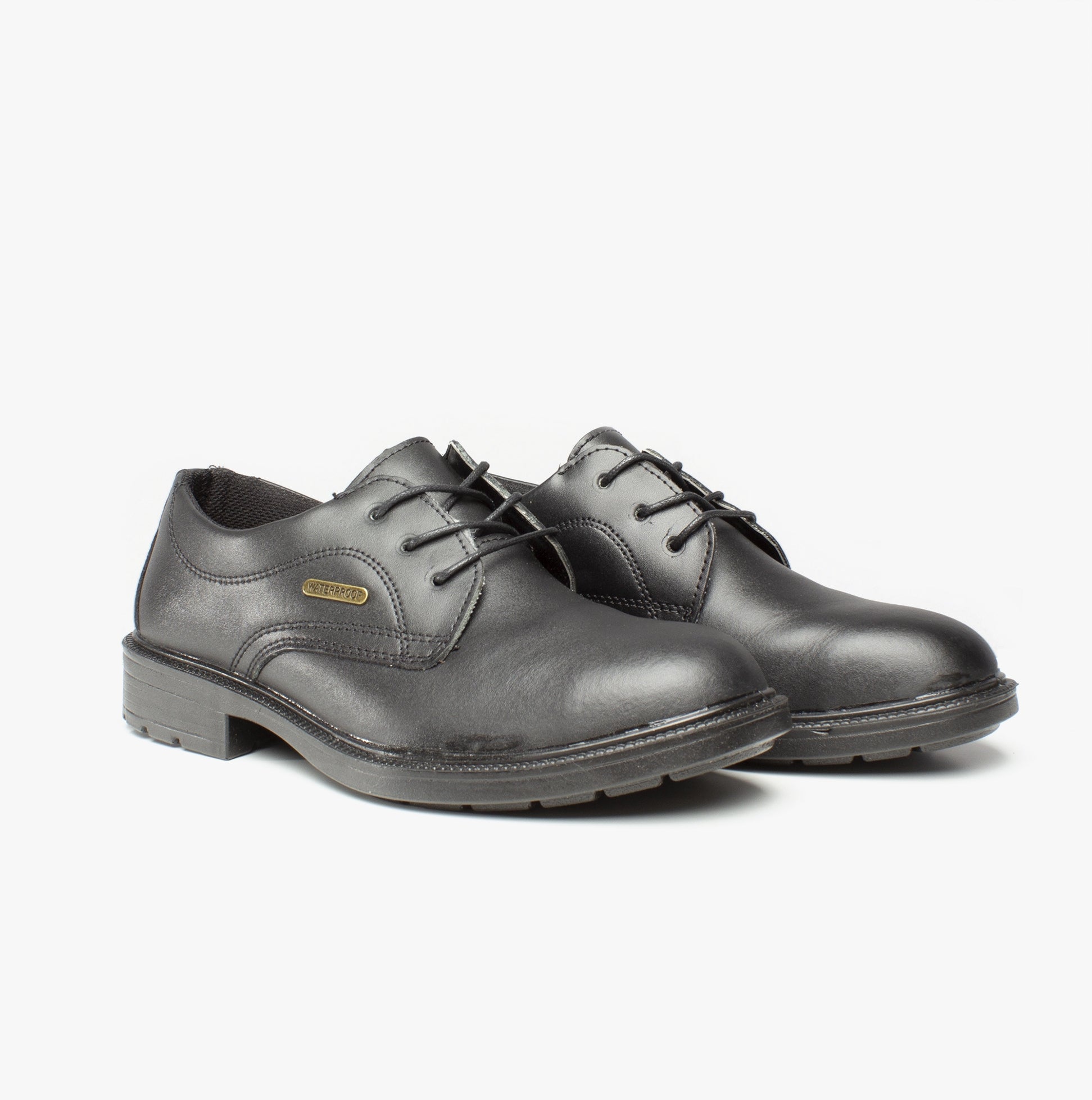 Amblers Safety FS62 Mens Leather Safety Shoes Black