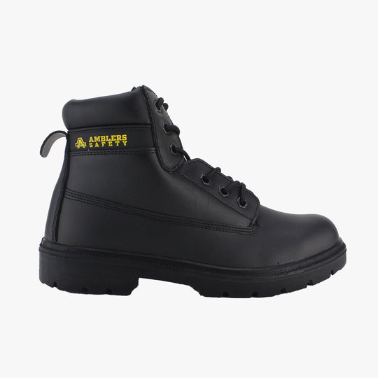 Amblers Safety FS112 Unisex Steel Toe Safety Boots Black