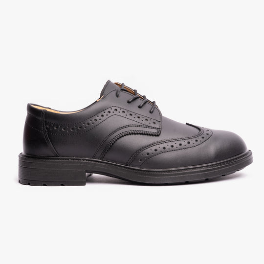 Amblers Safety FS44 Mens Steel Toe Safety Shoes Black