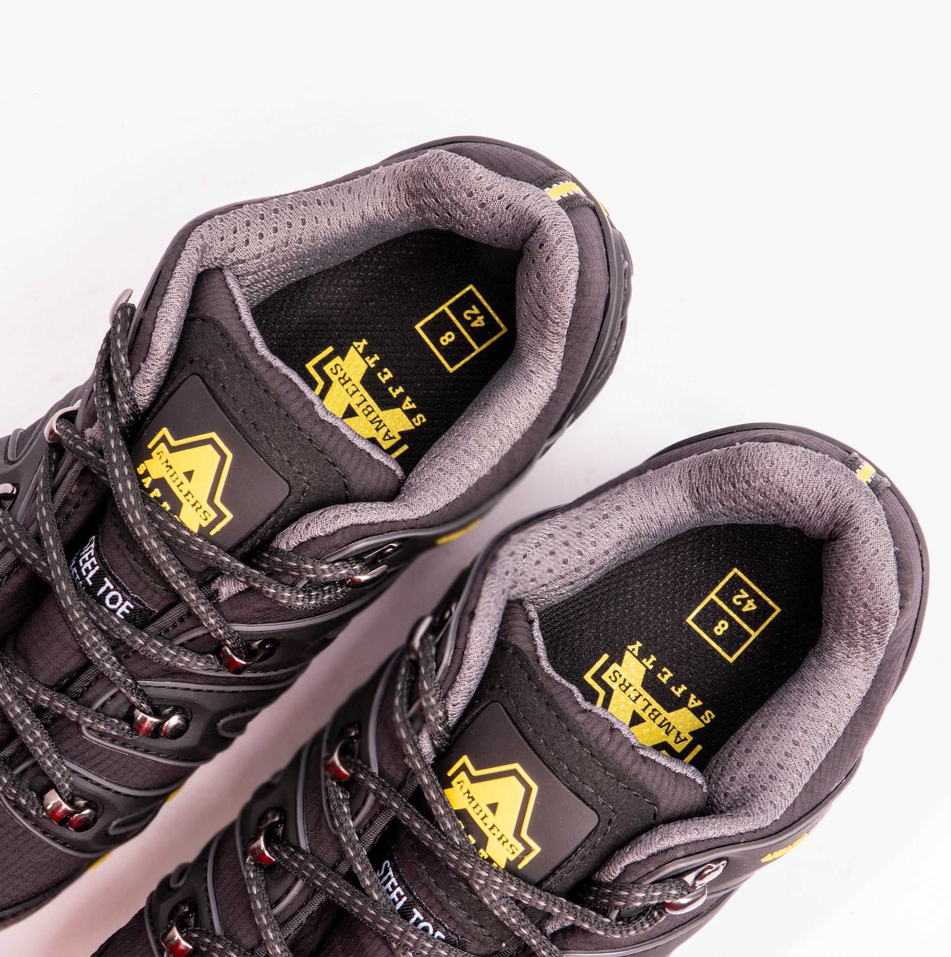 Amblers Safety FS23 Unisex Safety Trainers Black