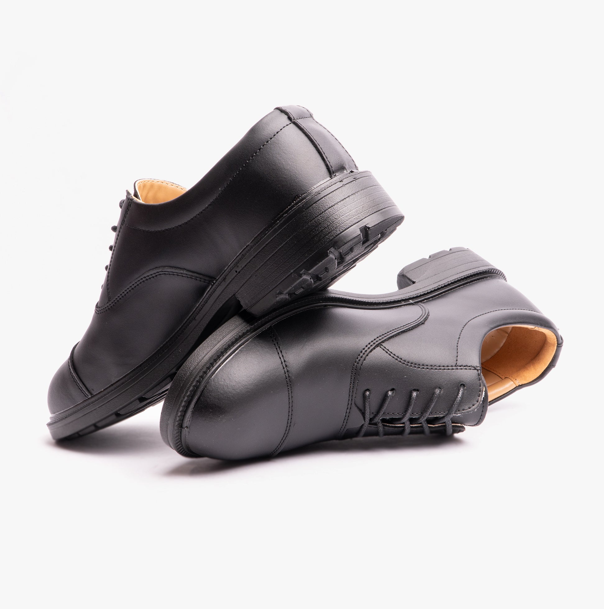 Amblers Safety FS43 Mens Leather Safety Shoes Black