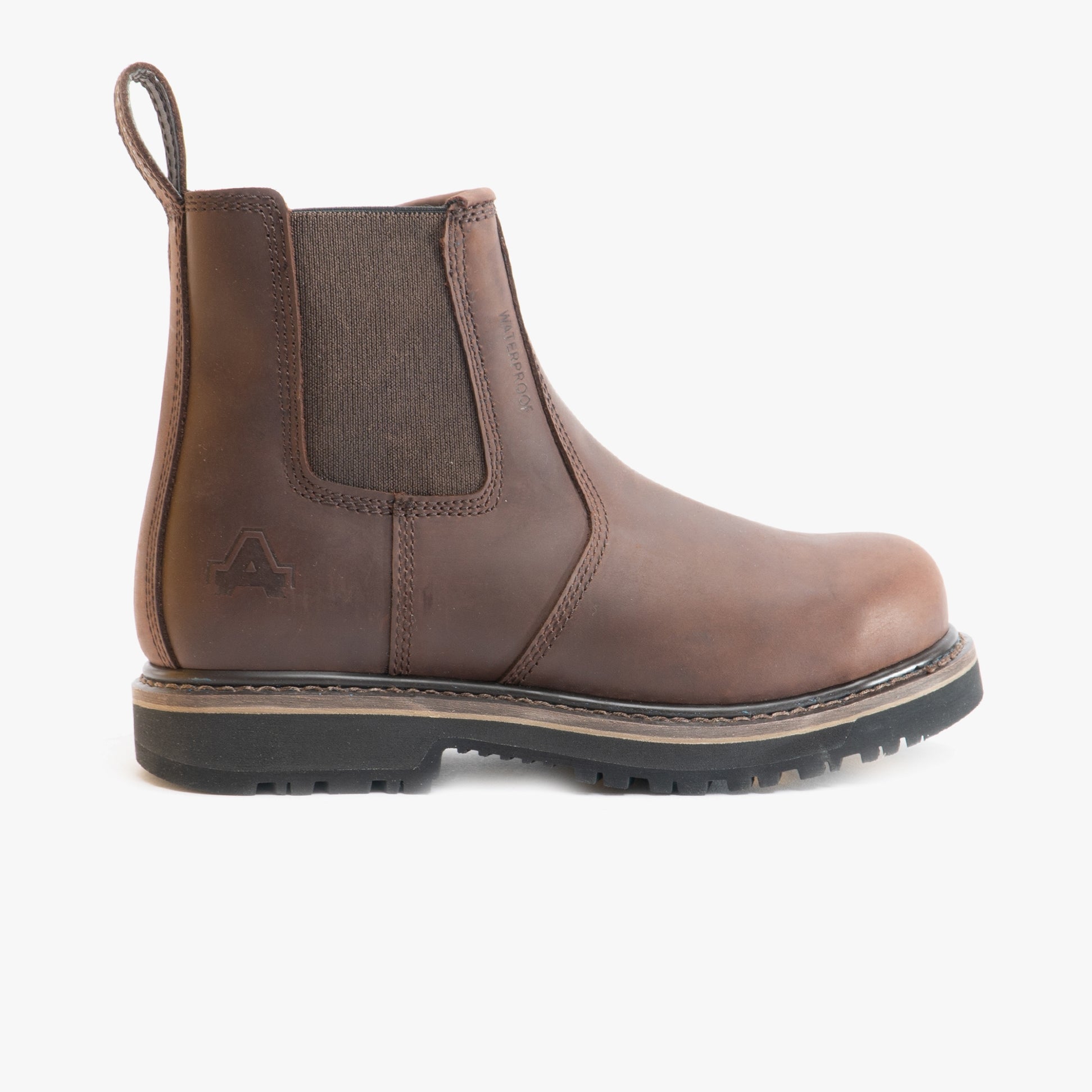 Amblers Safety SKIPTON Mens Leather Safety Dealer Boots Brown