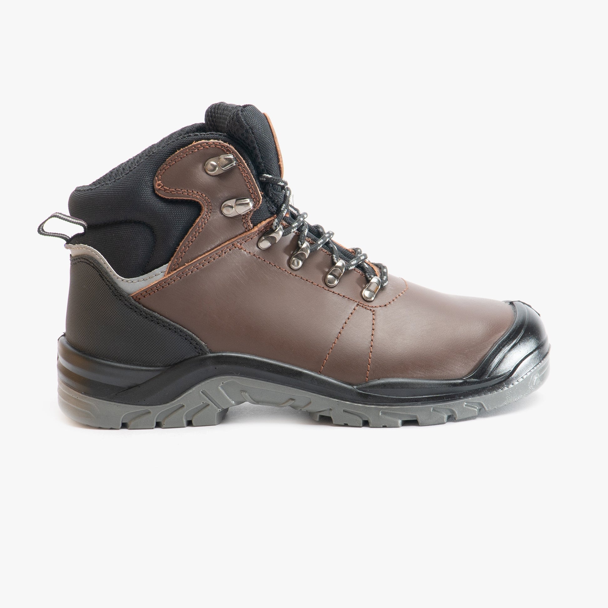 Amblers Safety LAYMORE Mens Leather Safety Boots Brown