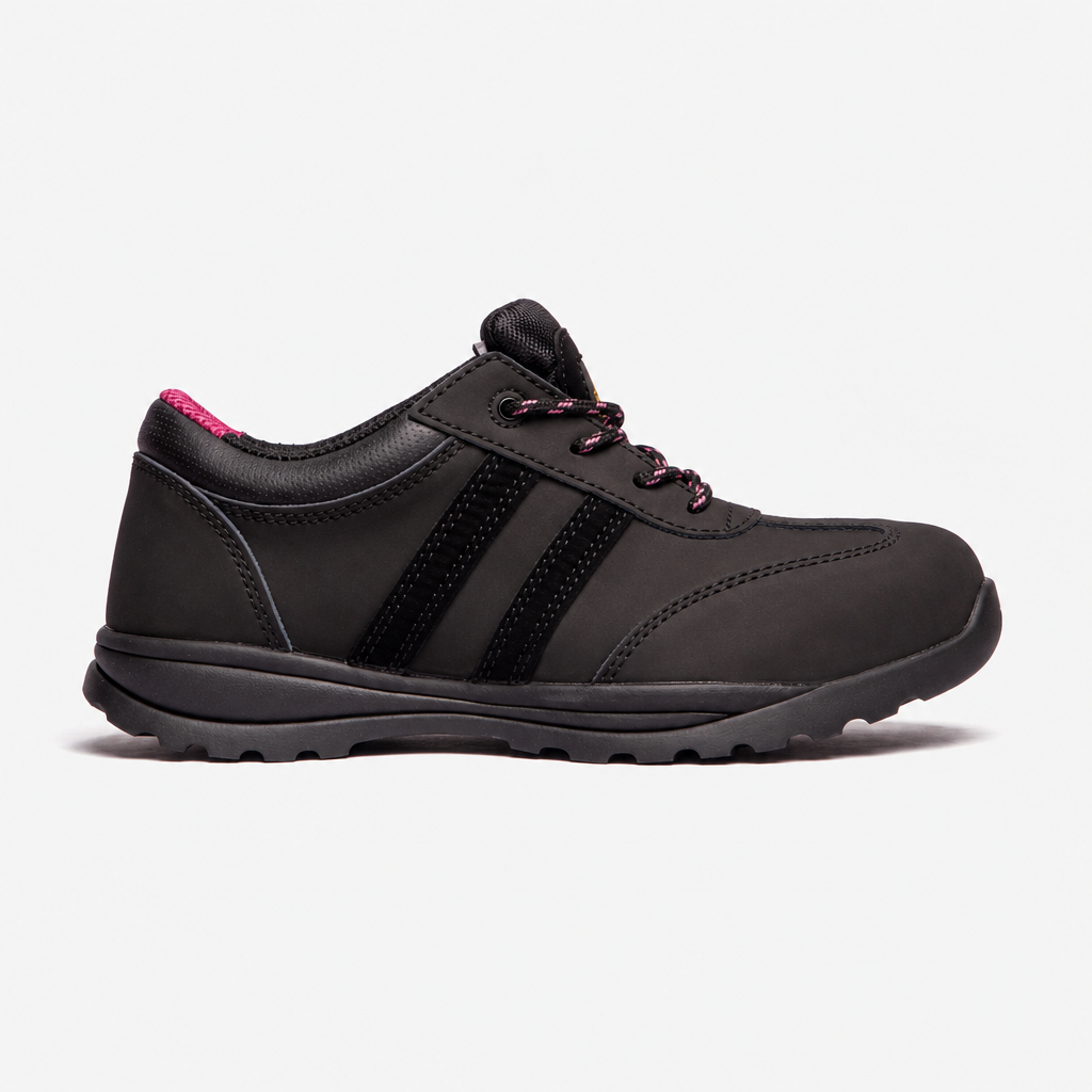 Amblers Safety FS706 Ladies Steel Toe Safety Trainers Black