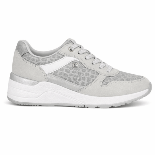 Cipriata L529FS NOVELIA Womens Trainers Silver/White/Animal Print