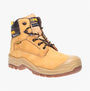 Apache ARIZONA Unisex Boots Honey side view showing safety features and lace-up design.