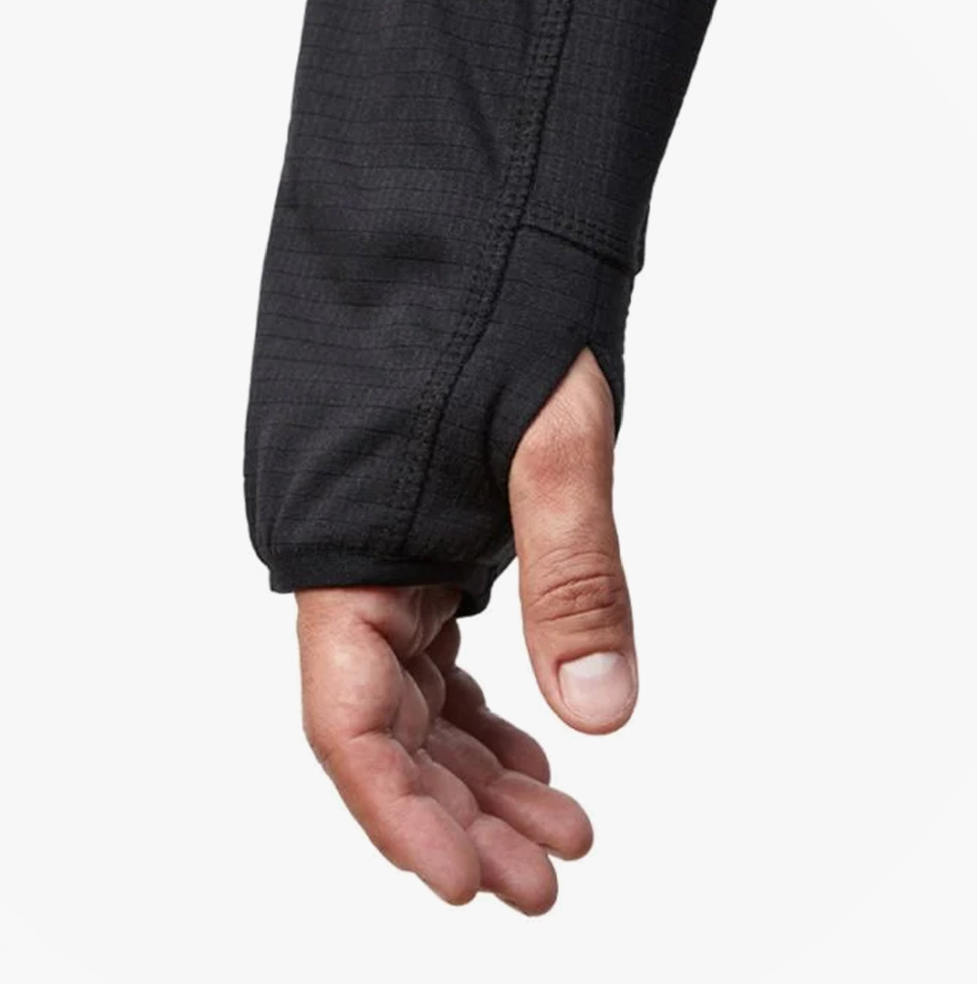 Apache ATS TECH Mens Quarter-Zip Fleece Black