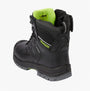 Apache CHILLIWACK Unisex Boots Black rear view showcasing the lace-up design and comfort-focused features.