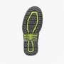 Apache CRANBROOK Unisex Boots Black sole view showing slip resistant features and rubber material.