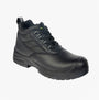 Apache HAMILTON Unisex Boots Black side view featuring lace-up design and composite toe cap.