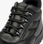 Apache HAMILTON Unisex Boots Black detail view focusing on lace-up design and leather upper.