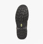 Apache SS813SM Unisex Boots Brown outsole view, featuring rubber sole with deep tread for traction.
