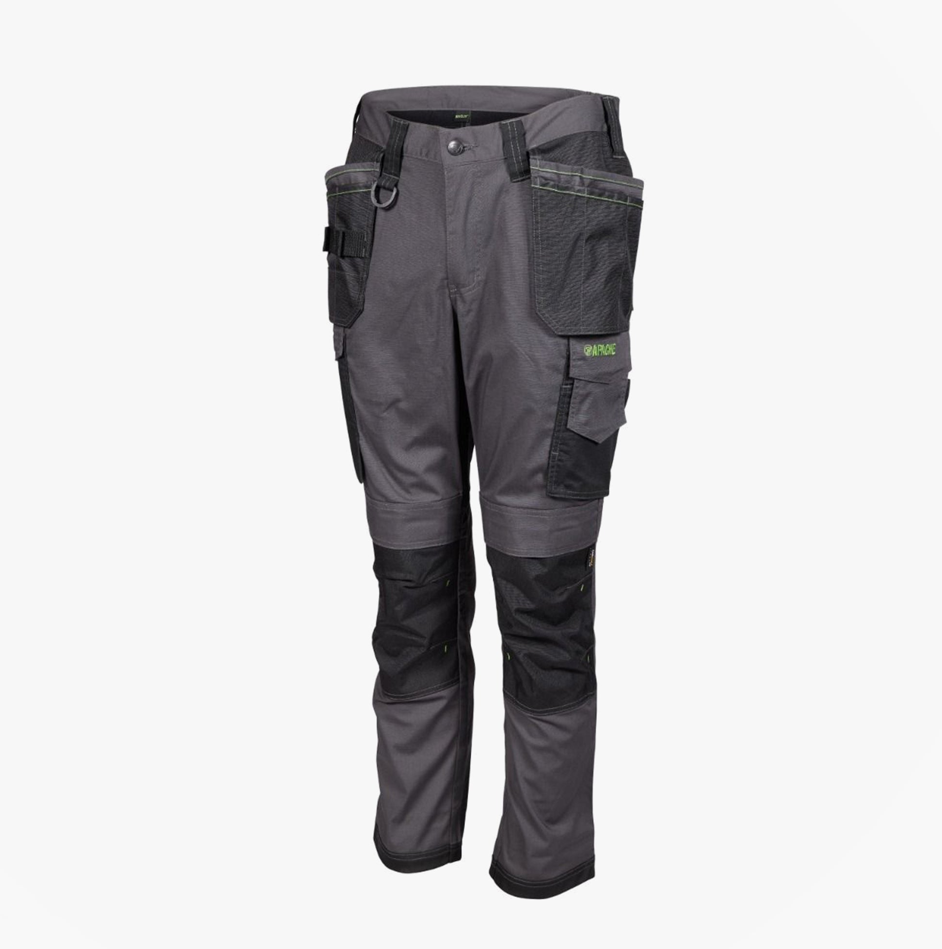 Apache SUDBURY Mens Trousers Grey Black