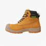 Apache THOMPSON Unisex Boots Wheat side view, featuring leather upper, lace-up closure, and rubber sole.