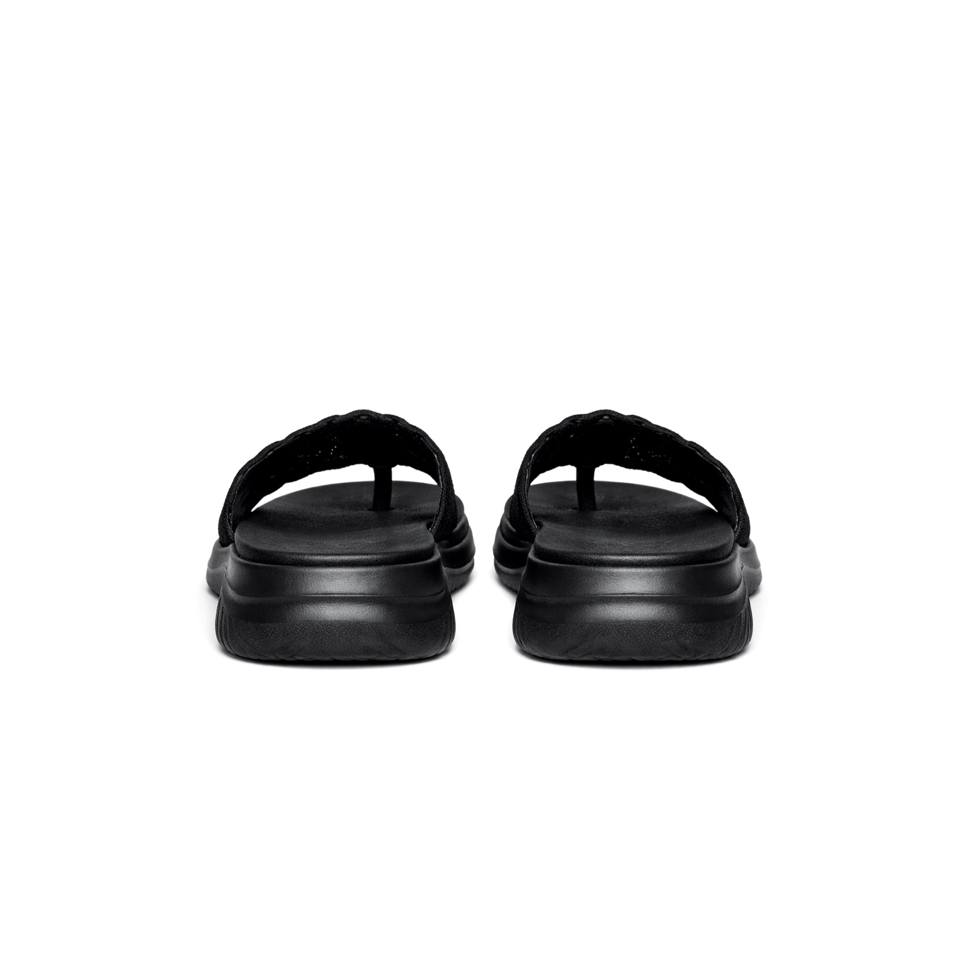 Skechers ULTRA FLEX 3.0 SANDAL-RHYTHM Womens Toe-Post Sandals Black