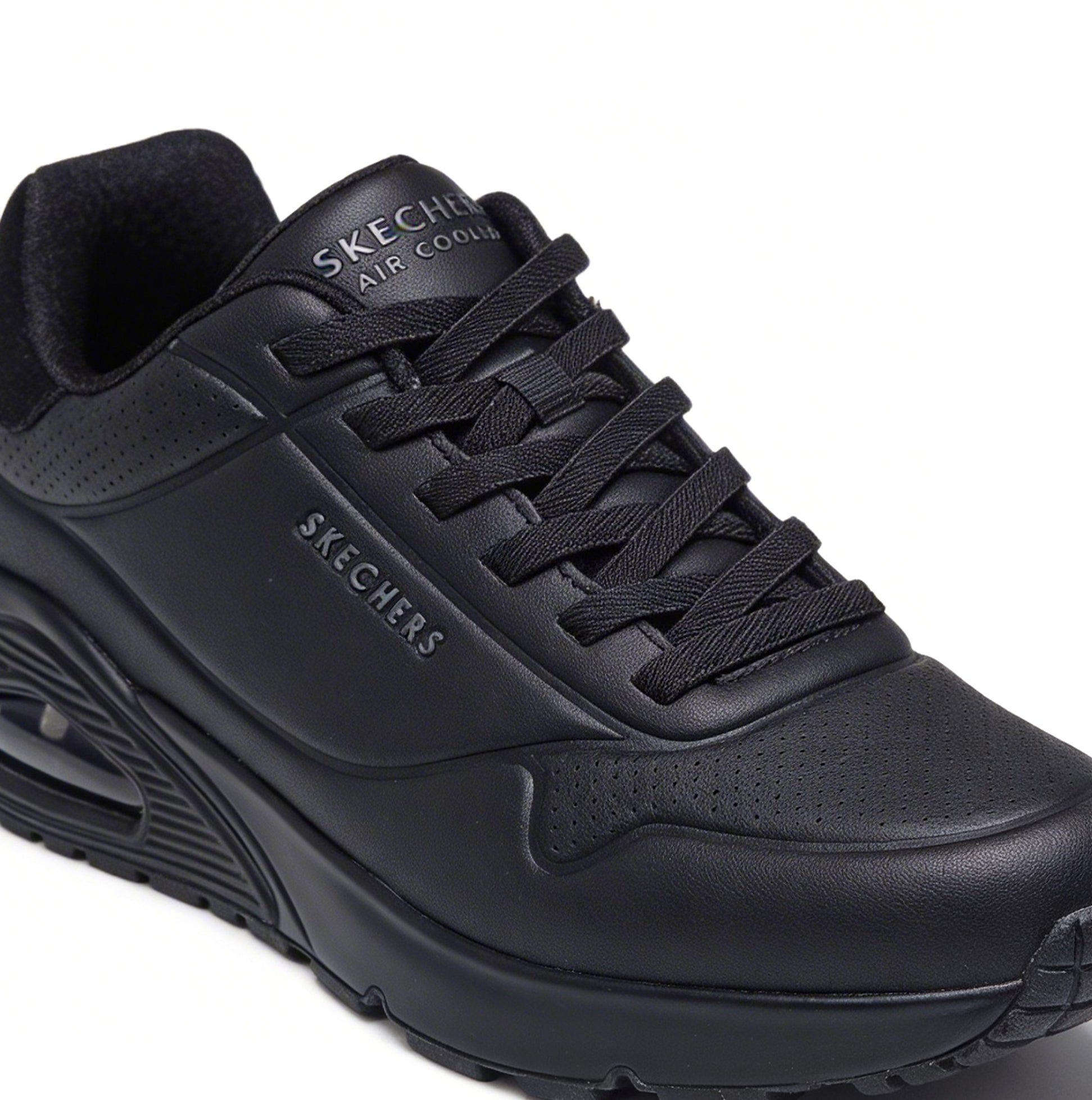 Skechers UNO - TAILORED AIR Mens Casual Trainers Black