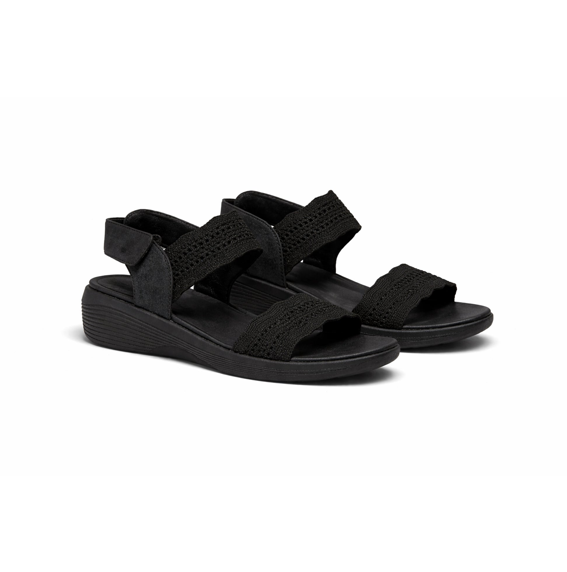 Skechers ARYA - FAVORITE FINDS Womens Ankle Strap Sandals Black
