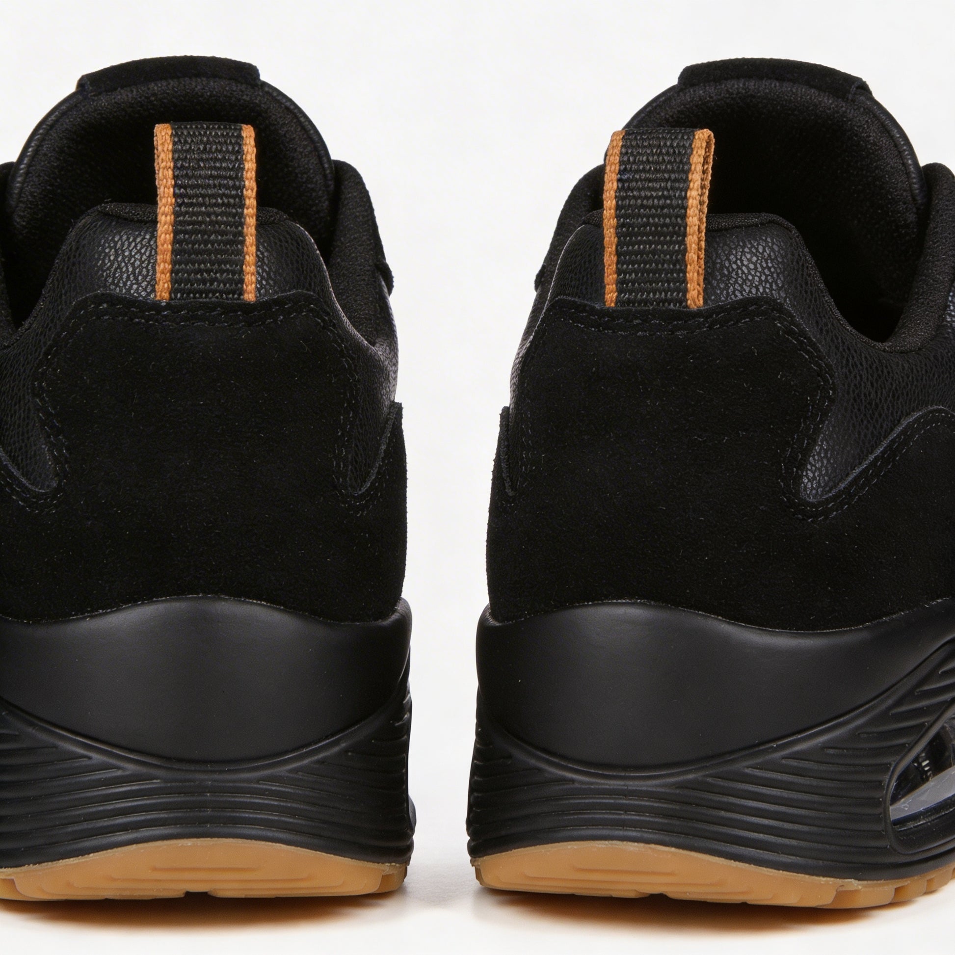 Skechers UNO - STACRE Mens Casual Trainers Black