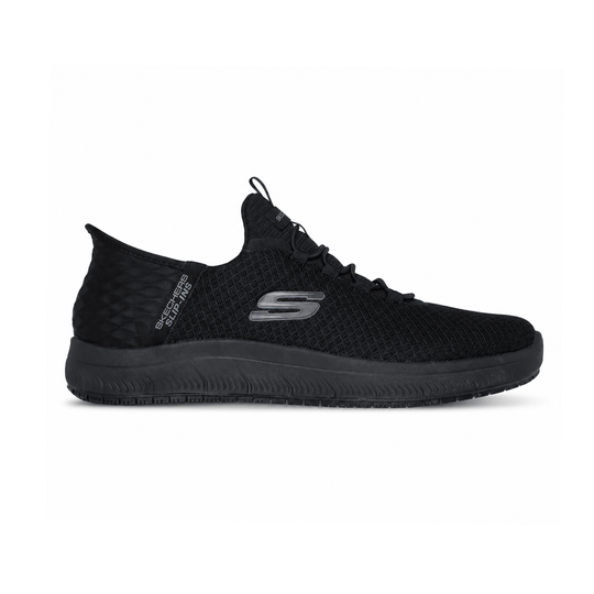Skechers Work 200205WE Summits - Colsin Mens Slip Resistant Work Trainers Black