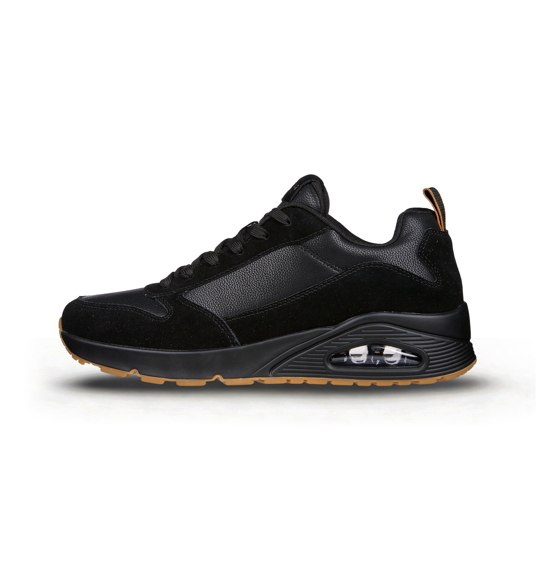 Skechers UNO - STACRE Mens Casual Trainers Black
