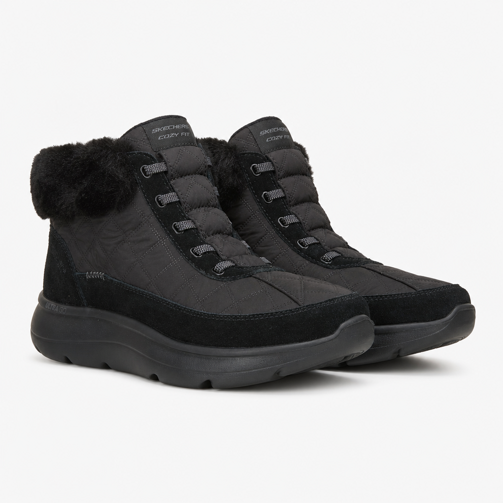 Skechers ON-THE-GO ENCORE - COZY FIT MAISIE Womens Ankle Boots Black