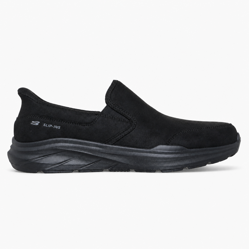 Skechers EQUALIZER 6.0 - ZORLO Mens Casual Trainers Black/Black