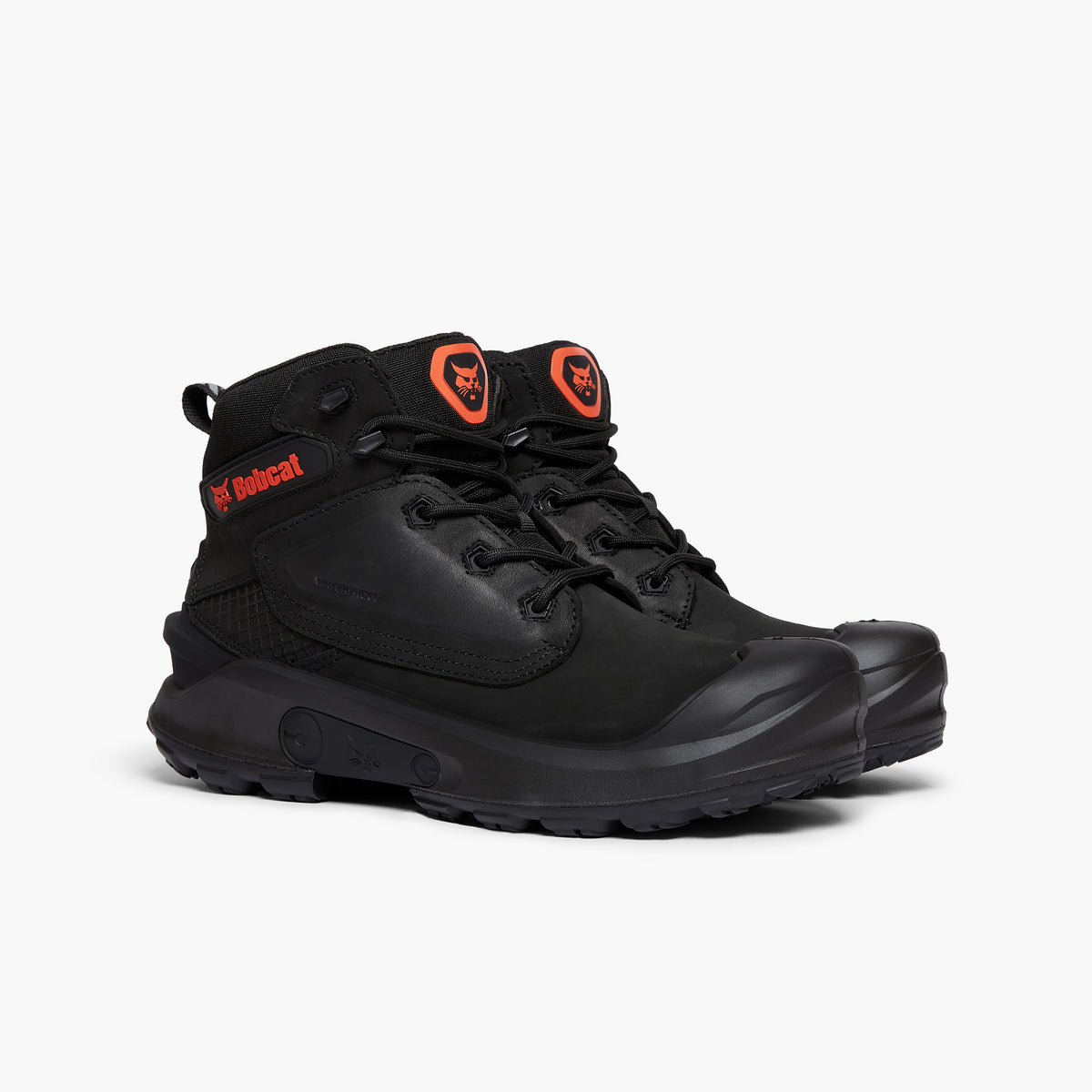 Bobcat FARGO Mens Waterproof Nubuck Safety Boots Black