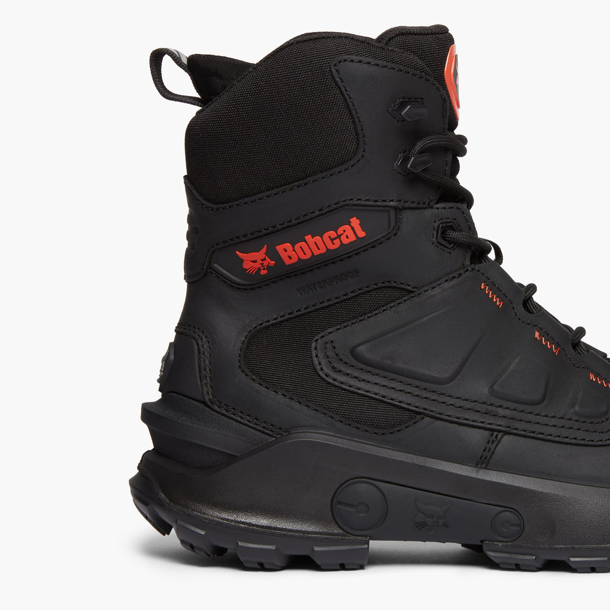 Bobcat GRANITE Mens Waterproof Leather Safety Boots Black