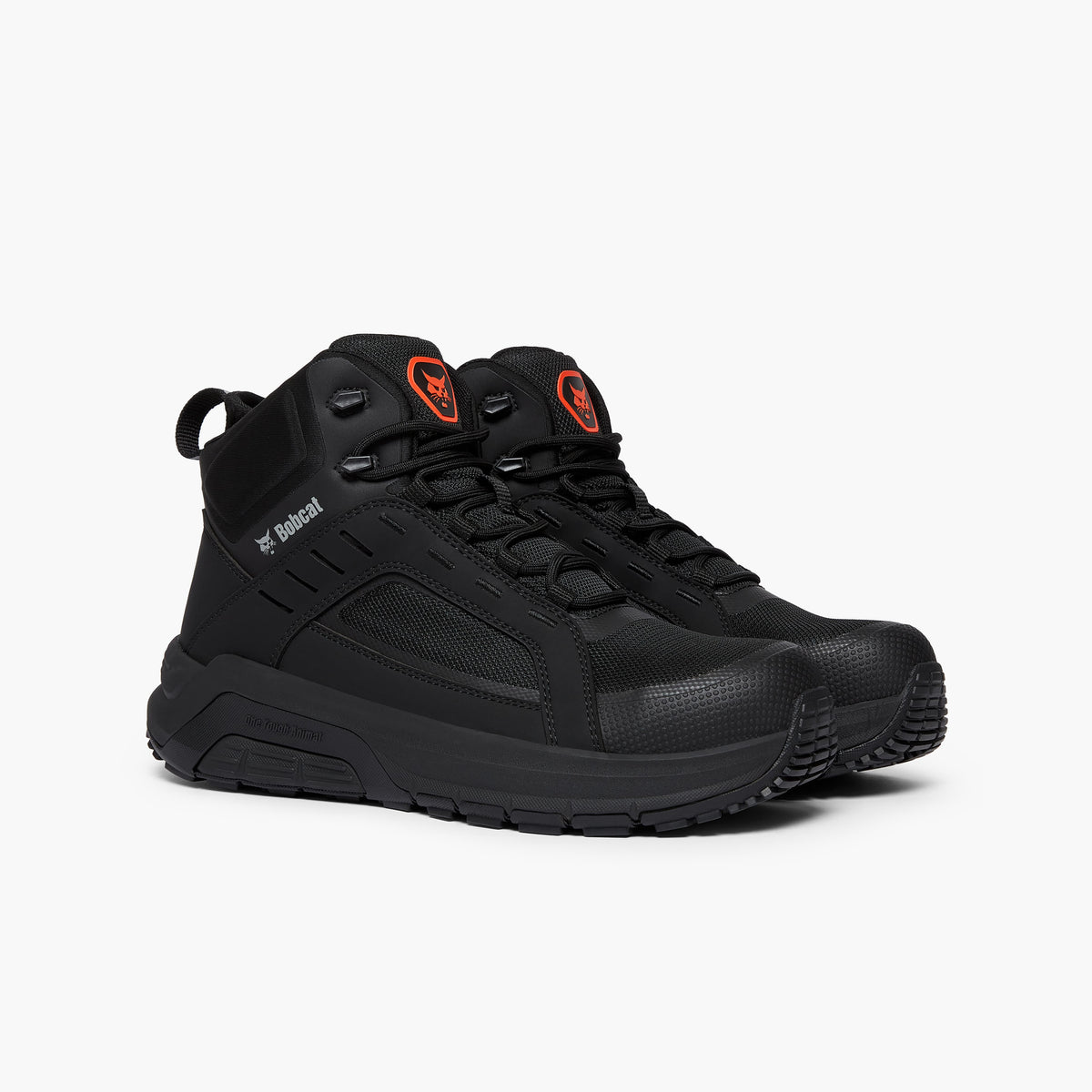 Bobcat AKRON Mens Composite Toe Safety Trainers Black