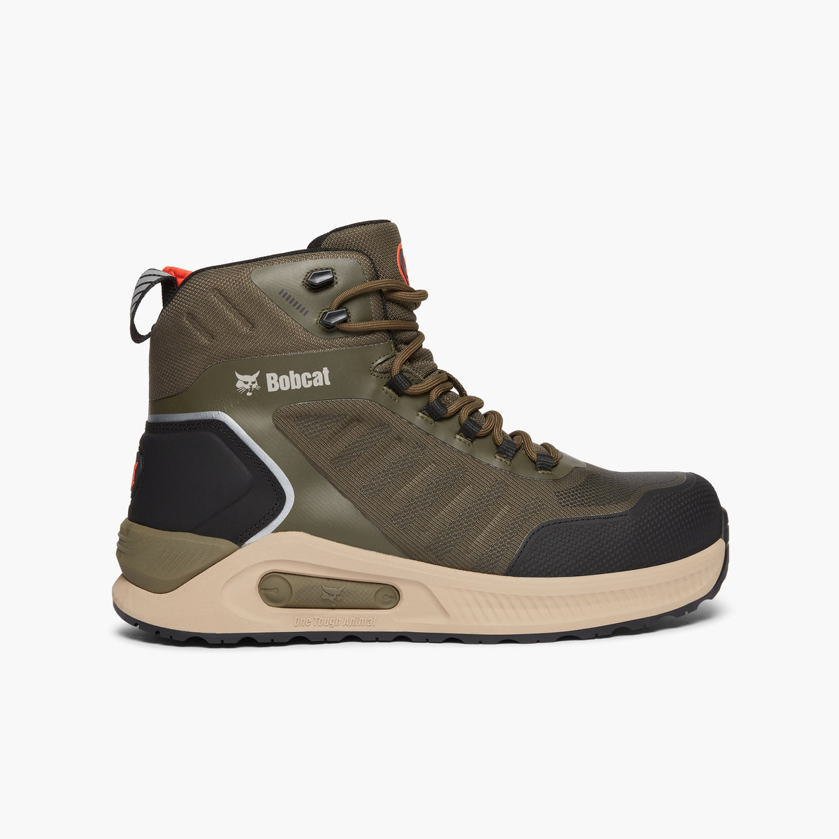 Bobcat TOLEDO Mens Hiker Safety Boots Olive