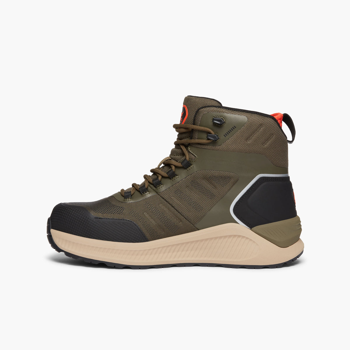 Bobcat TOLEDO Mens Hiker Safety Boots Olive
