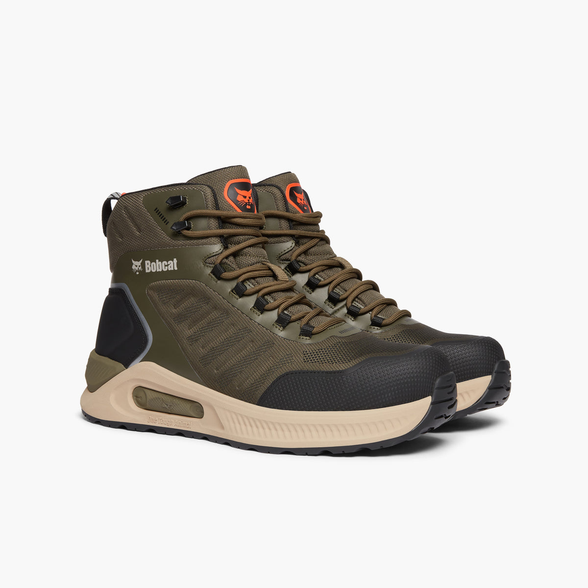Bobcat TOLEDO Mens Hiker Safety Boots Olive