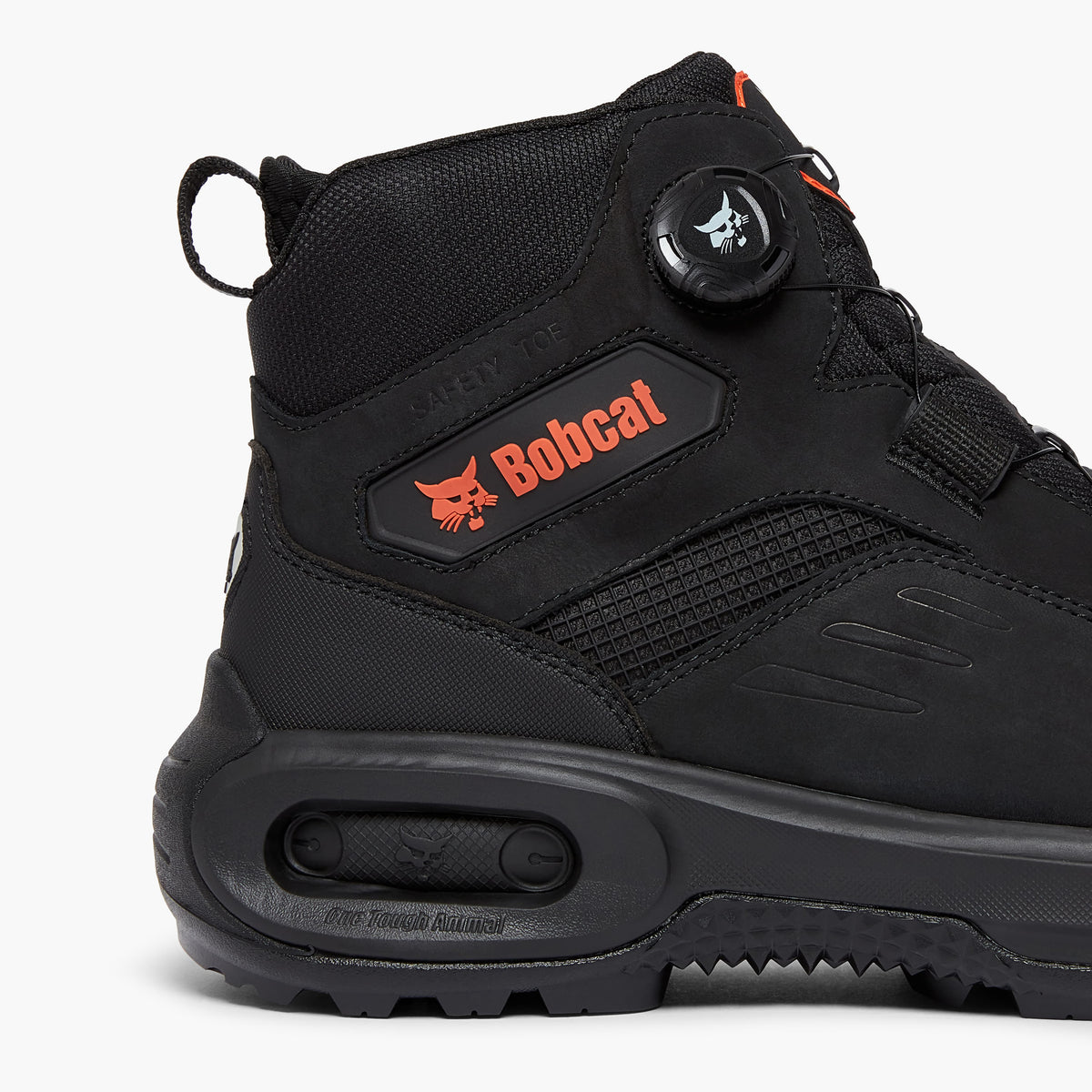 Bobcat MELROE Mens Nubuck Safety Boots Black