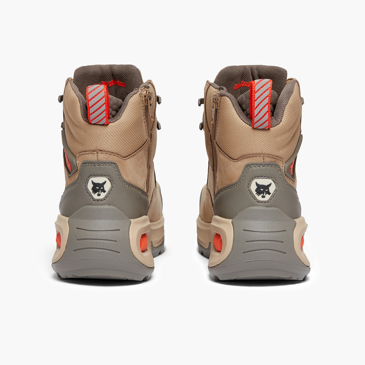 Bobcat DAKOTA Mens Nubuck Hiker Safety Boots Stone