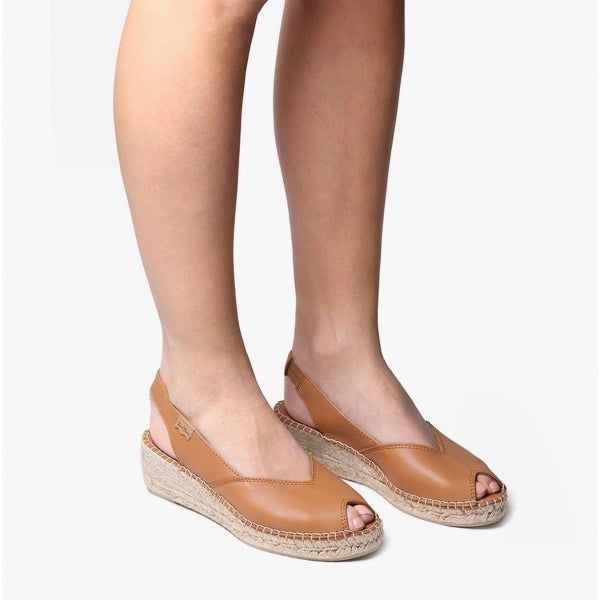 BERNIA-P-TAN BERNIA-P Ladies Espadrilles Sandals Tan