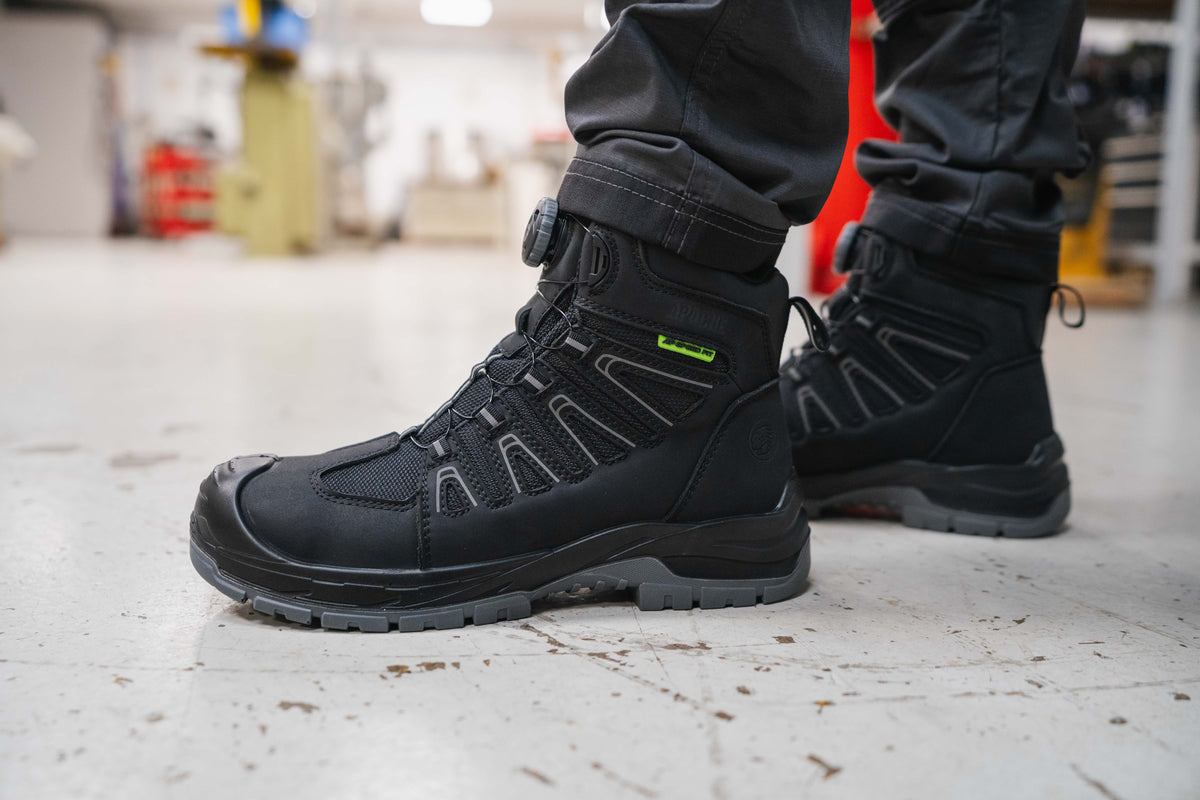 Apache FORT FITGO Unisex Adults Safety Boots Black
