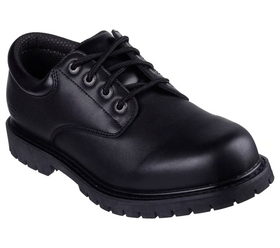 Skechers Work COTTONWOOD CANTIX Mens Occupational Shoes Black