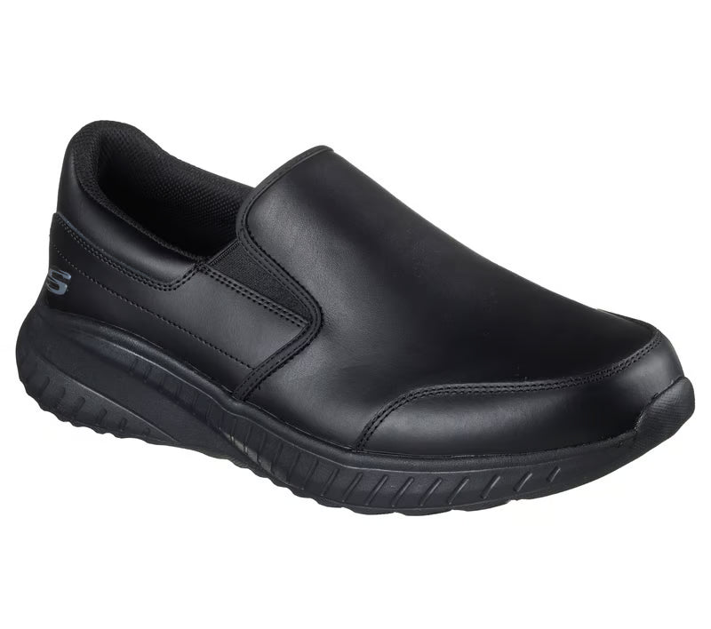 Skechers Work SQUAD CHAOS - ROCKRATH Mens Workwear Trainers Black