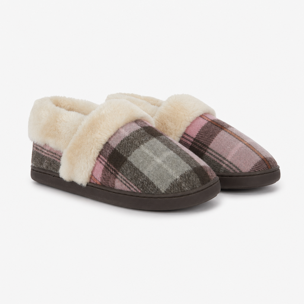 Jo & Joe HERITAGE Womens Moccasin Slippers Blush