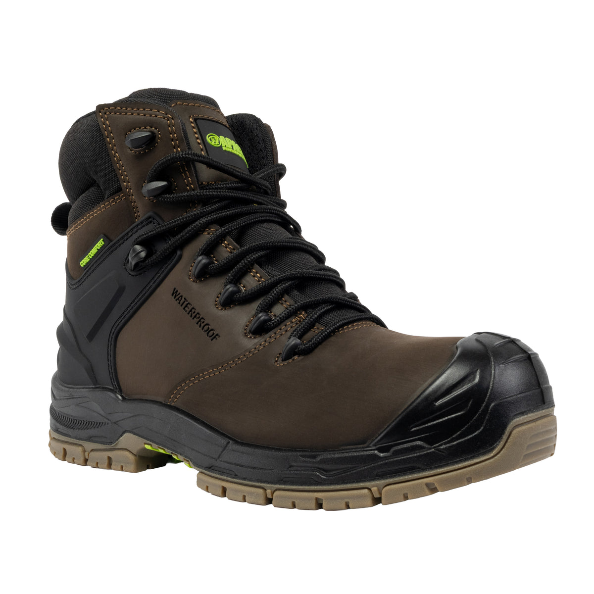 Apache MISSION Unisex Adults Safety Boots Brown