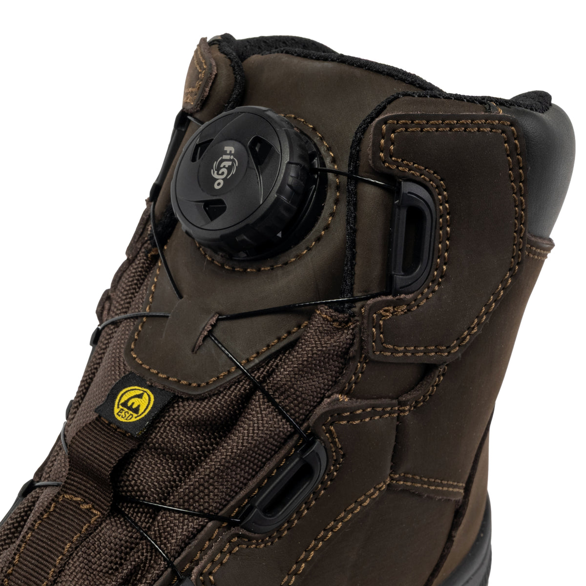 Apache CHURCHILL Unisex Adults Safety Boots Brown