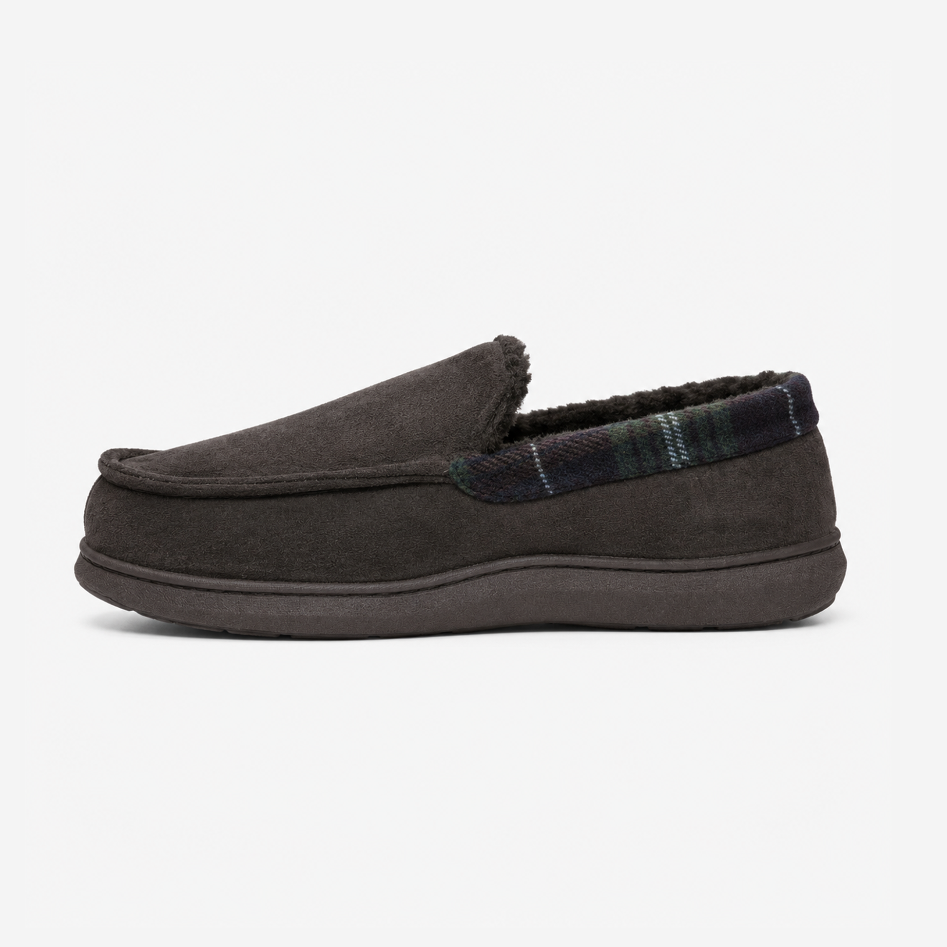 Jo & Joe ST ANDREWS Mens Moccasin Slippers Brown