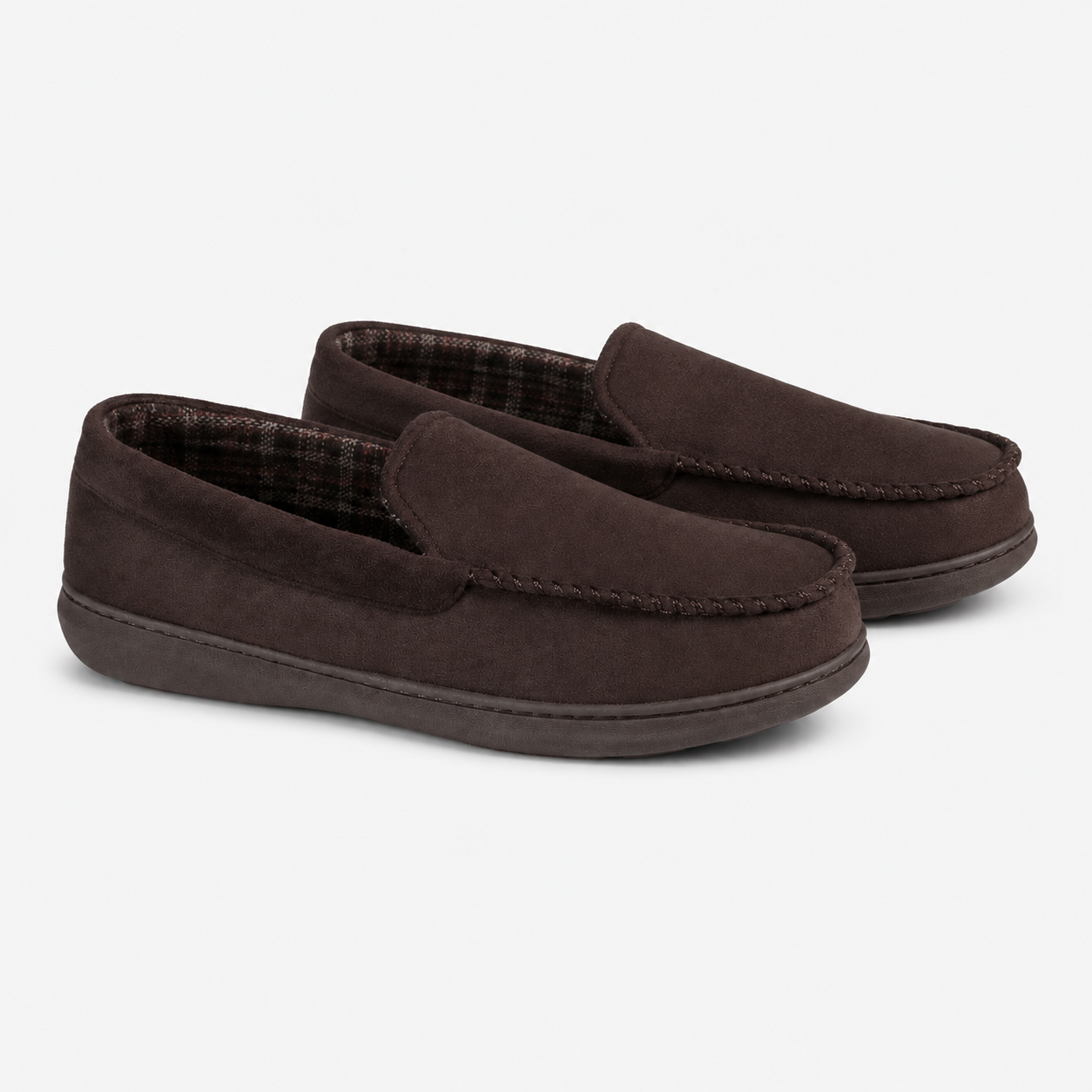 Jo & Joe PERTHSHIRE Mens Mule Slippers Brown