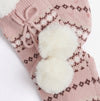 Barbour FAIRISLE Womens Lounge Socks Chocolate Mix