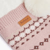Barbour FAIRISLE Womens Lounge Socks Chocolate Mix