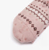 Barbour FAIRISLE Womens Lounge Socks Chocolate Mix