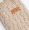 Barbour CABLE KNIT LOUNGE Socks Womens Socks Oatmeal