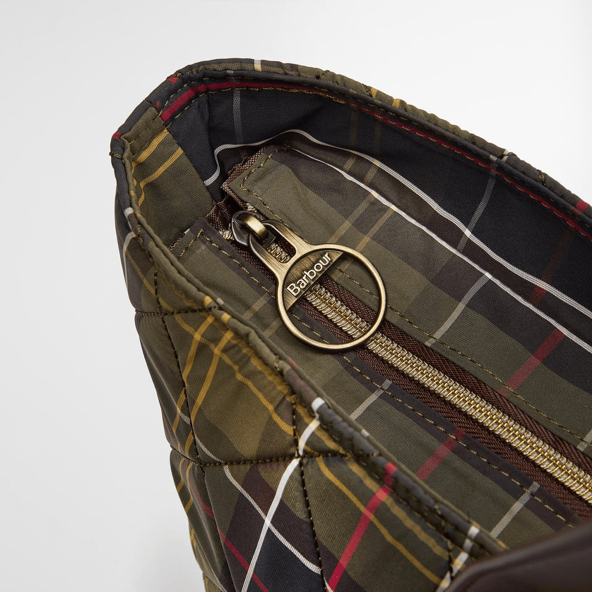 Barbour WETHERHAM QUILTED TARTAN Womens Tote Bag Classic Tartan