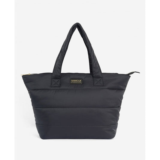 Barbour MONACO Womens Tote Bag Black