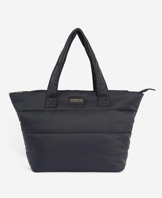 Barbour MONACO Womens Tote Bag Black